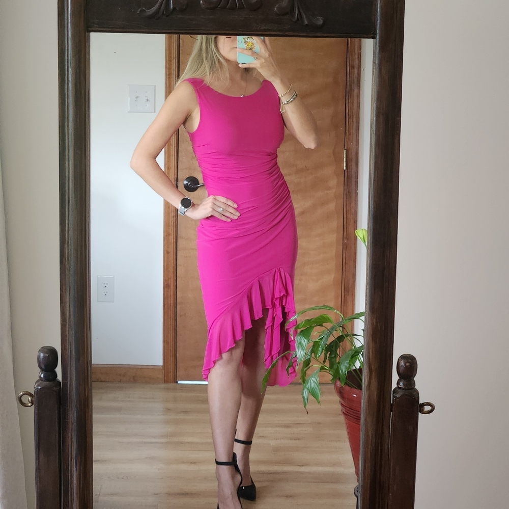 Sexy Pink Mermaid Dress